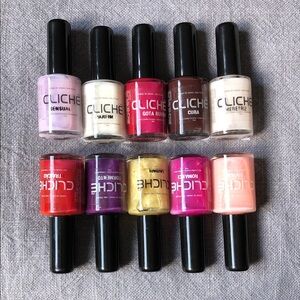 Cliché Nail Polish Set - Vibrant Colors